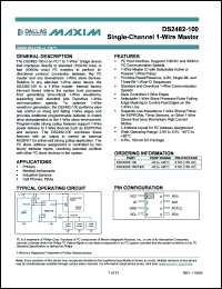 Click here to download DS2482S-100 Datasheet