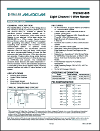 Click here to download DS2482S-800 Datasheet