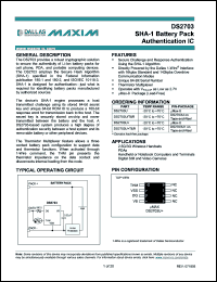 Click here to download DS2703U Datasheet