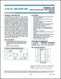 Click here to download DS28E04-100 Datasheet