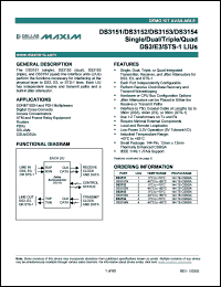 Click here to download DS3151N Datasheet