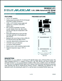 Click here to download DS3832C-311 Datasheet