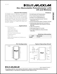 Click here to download DS3930E Datasheet