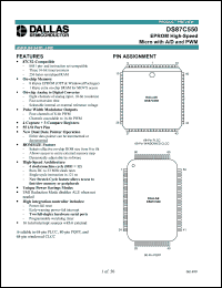 Click here to download DS87C550-QCL Datasheet