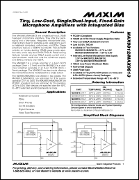 Click here to download MAX9812HEXT-T Datasheet