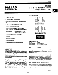 Click here to download DS1012-1 Datasheet