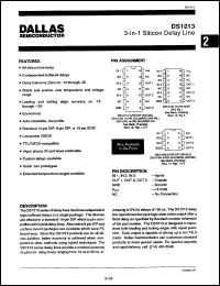 Click here to download DS1013H100 Datasheet