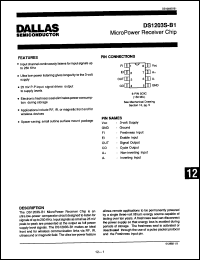 Click here to download DS1203SN-B1 Datasheet