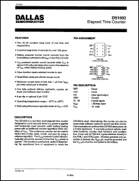 Click here to download DS1602SN Datasheet
