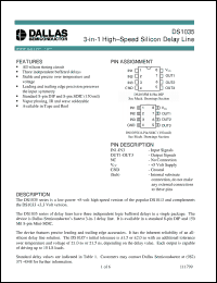 Click here to download DS1035-25 Datasheet