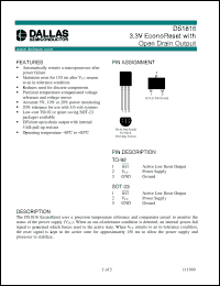 Click here to download DS1816 Datasheet