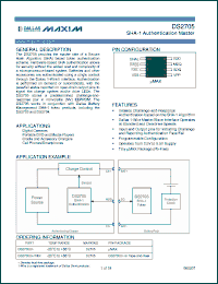 Click here to download DS2705 Datasheet