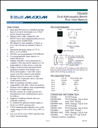 Click here to download DS2406+R Datasheet