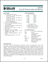 Click here to download DS1845X-100 Datasheet