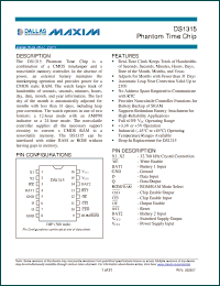 Click here to download DS1315S-5+R Datasheet