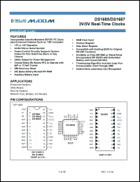 Click here to download DS1685S-3+TR Datasheet