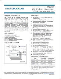 Click here to download DS26303LN-XXX+ Datasheet