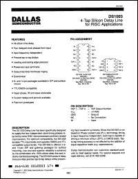 Click here to download DS1003G25 Datasheet
