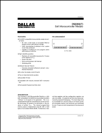 Click here to download DS2250T-8-16 Datasheet