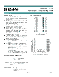 Click here to download DS1643P Datasheet