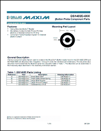 Click here to download DS1402 Datasheet