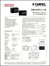 Click here to download DMS-20PC-1 Datasheet