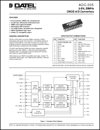 Click here to download ADC-305-3 Datasheet
