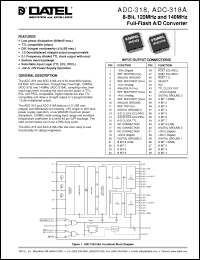 Click here to download ADC-318A Datasheet
