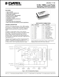 Click here to download ADC-B119 Datasheet