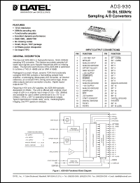 Click here to download ADS-930MC Datasheet