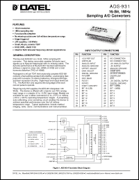 Click here to download ADS-B931 Datasheet