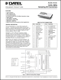 Click here to download ADS-B933 Datasheet