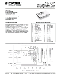 Click here to download ADS-942AME Datasheet