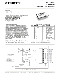 Click here to download ADS-946G/883 Datasheet