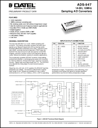 Click here to download ADS-947GC Datasheet