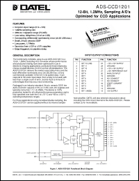 Click here to download ADS-CCD1201MC Datasheet