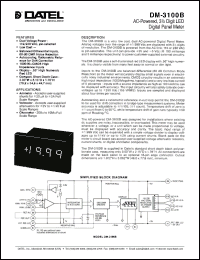 Click here to download DM-3100B-1 Datasheet