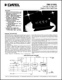 Click here to download DM-3100L-1 Datasheet
