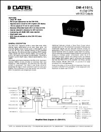 Click here to download DM-4101 Datasheet