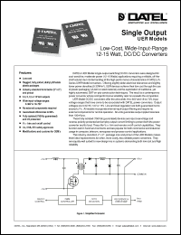 Click here to download UER-5/3000-D12 Datasheet