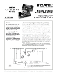 Click here to download UWR-3.3/4250-D48A Datasheet