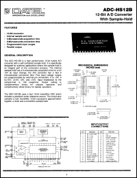 Click here to download ADC-HS12 Datasheet