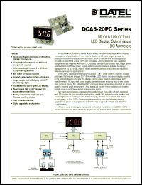 Click here to download DCA5-20PC-1-DC1 Datasheet