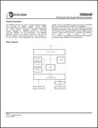 Click here to download DM9008F Datasheet