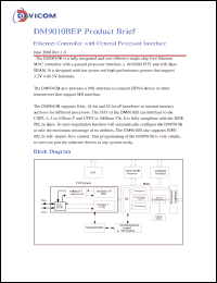 Click here to download DM9010BE Datasheet