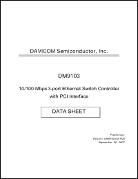 Click here to download DM9103EP Datasheet
