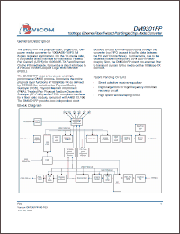 Click here to download DM9301FP Datasheet