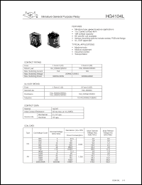 Click here to download HG4104L Datasheet