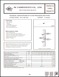 Click here to download 1N4005G Datasheet