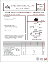 Click here to download BR3505W Datasheet